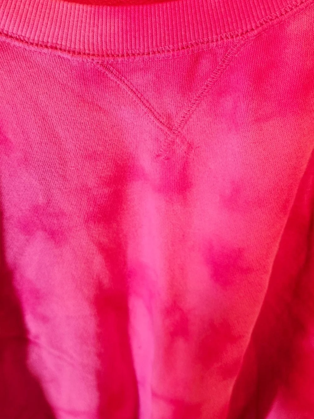 Old Navy Pink Tie-Dye Matching Sweat Set (Top + Joggers)